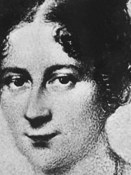 Zeitgenössische Darstellung der Rahel Varnhagen von Ense. Ihr Salon bildete lange Jahre den Mittelpunkt des literarischen Berlins, vor allem die Romantiker und Anhänger des "Jungen Deutschland" gehörten zu ihren Freunden. Als "klug und energisch" beschrieben, wurde die Ehefrau des Schriftstellers und Diplomaten Karl August Varnhagen von Ense von den bedeutensten Persönlichkeiten ihrer Zeit verehrt. Rahel Varnhagen von Ense wurde am 19. Mai 1771 in Berlin geboren und verstarb ebenda am 7. März 1833.