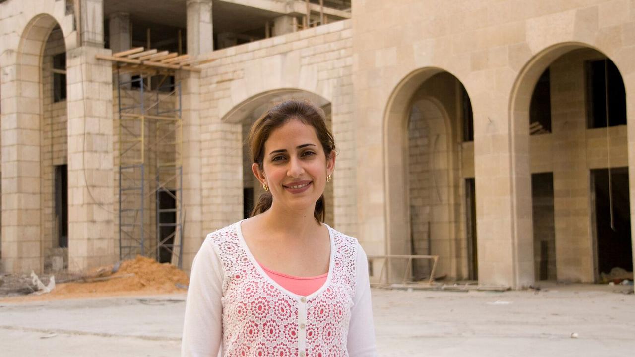 Die Ingenieurin Amal Abunimre Die Ingenieurin Amal Abunimre