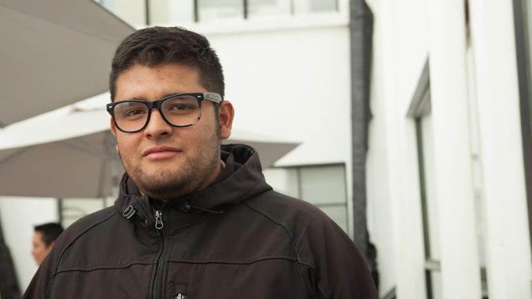 Ricardo, ein ehemaliger FARC-Kämpfer. Ricardo, ein ehemaliger FARC-Kämpfer.