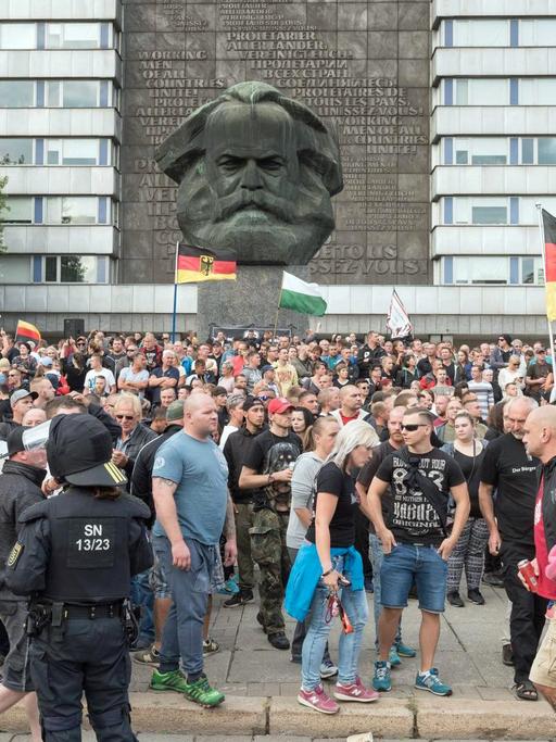 Demo in Chemnitz
