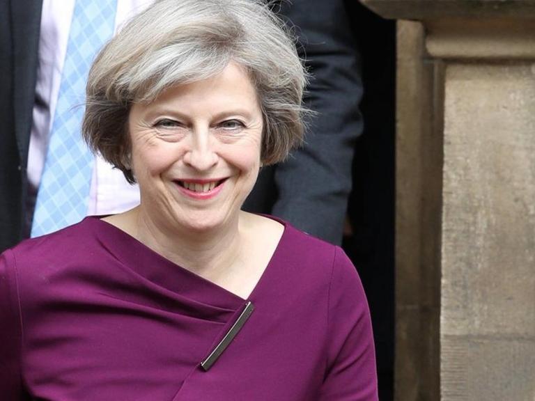 Theresa May wird wohl die Nachfolge David Camerons als britischer Premier antreten (07.07.2016)