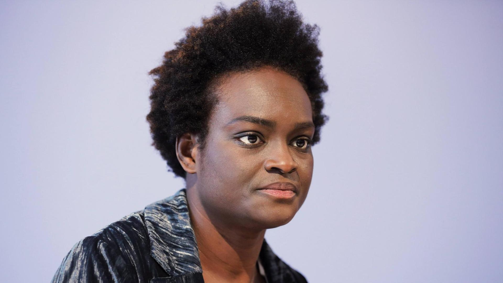 Die Schriftstellerin Aya Cissoko auf der Frankfurt Buchmessse Die Schriftstellerin Aya Cissoko auf der Frankfurt Buchmessse