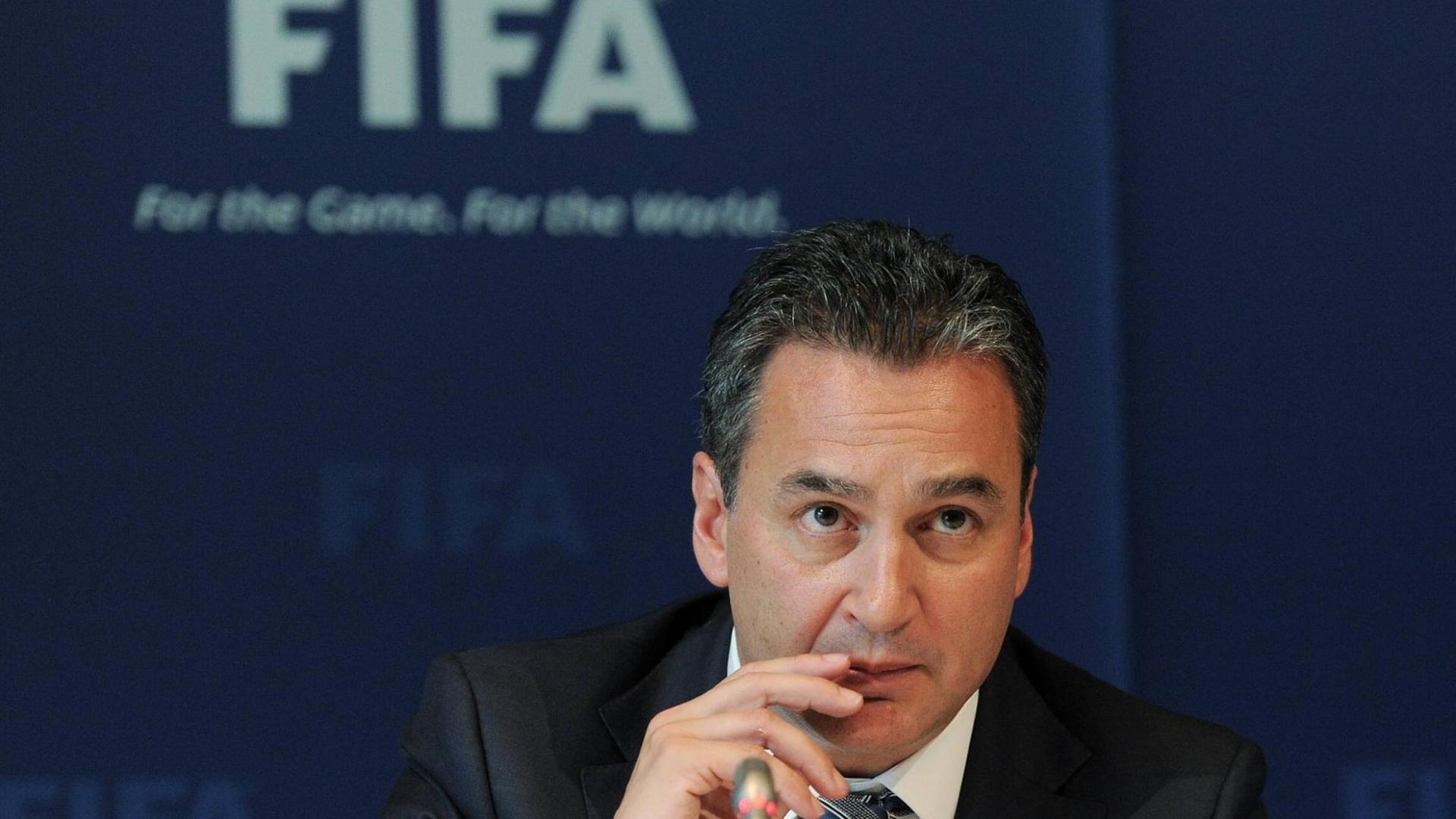 Der frühere FIFA-Chefermittler Michael Garcia. Der frühere FIFA-Chefermittler Michael Garcia.