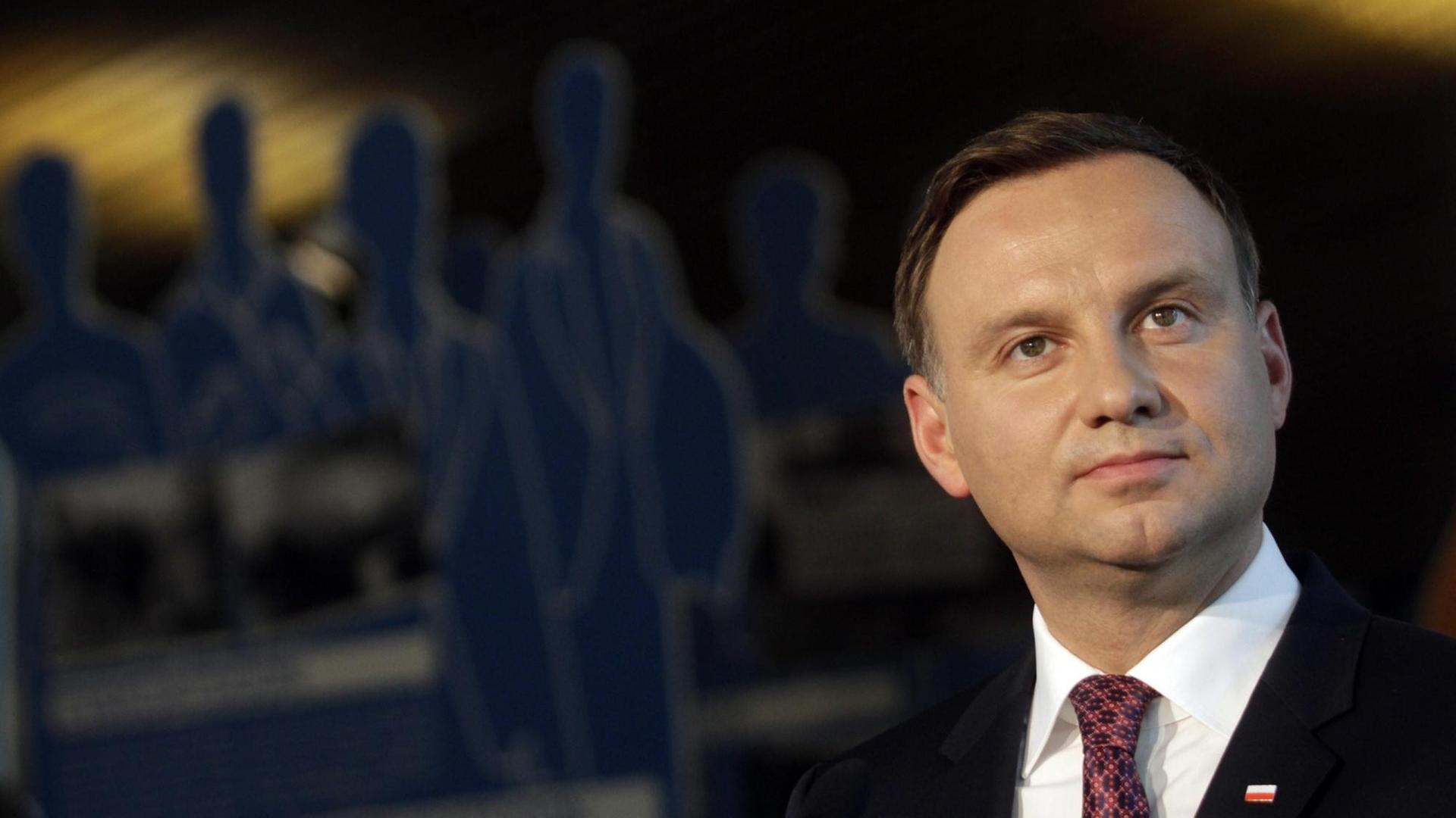 Der polnische Präsident Andrzej Duda Der polnische Präsident Andrzej Duda