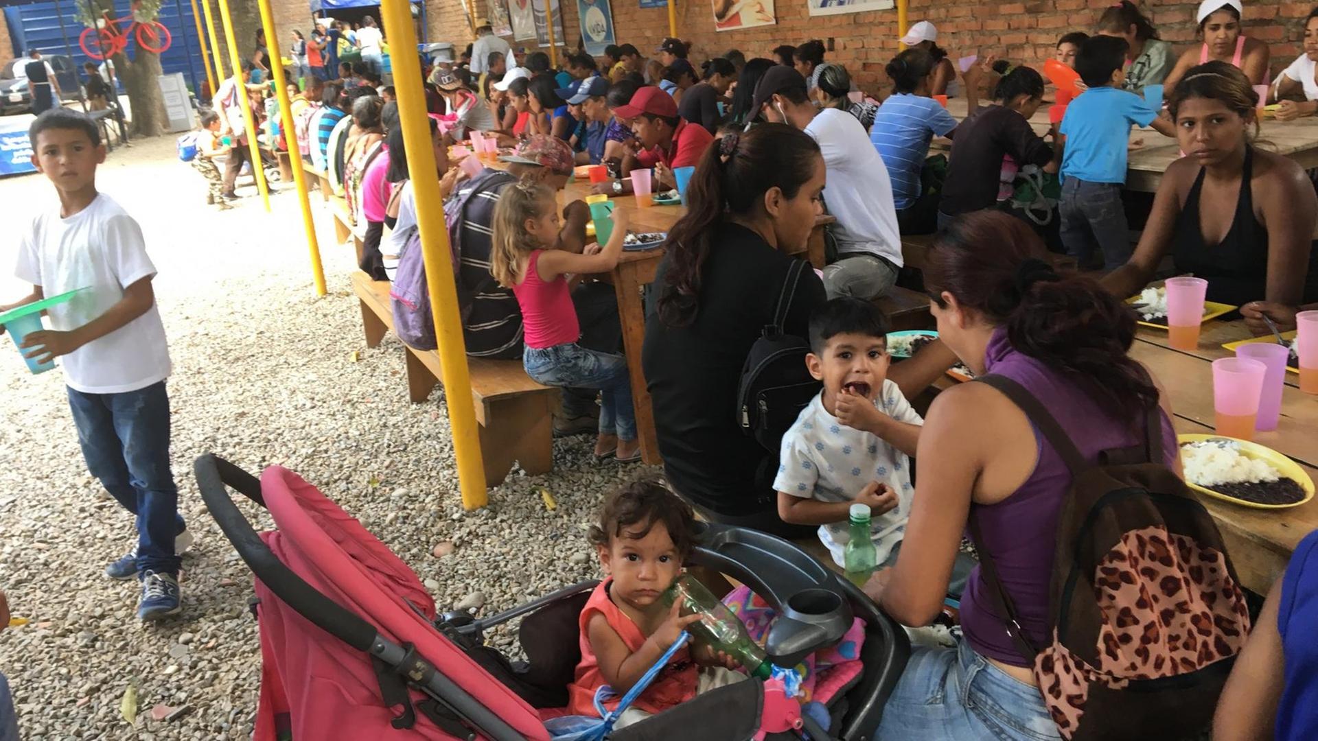 Flüchtlingskrise in Kolumbien