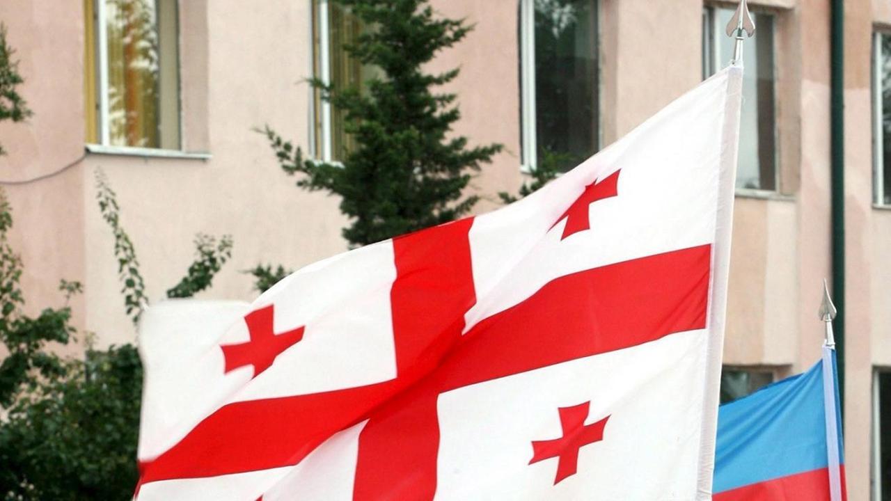 Flagge Georgien Flagge Georgien