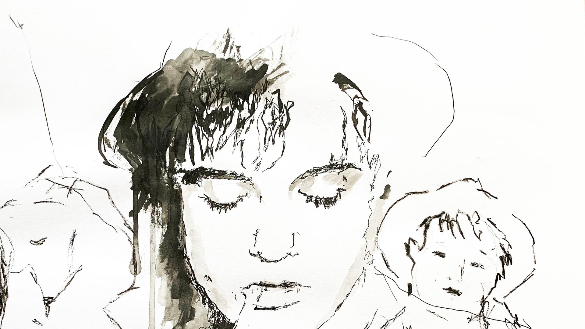 Peter Doherty in seinem Hotel in Margate, porträtiert von unserer Autorin Anna Lila May. Peter Doherty in seinem Hotel in Margate, porträtiert von unserer Autorin Anna Lila May.