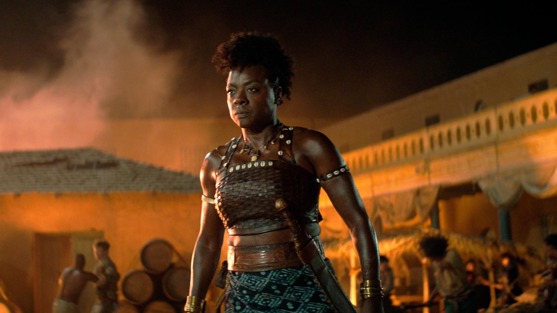 Viola Davis in "The Woman King" als Kriegerin Viola Davis in "The Woman King" als Kriegerin