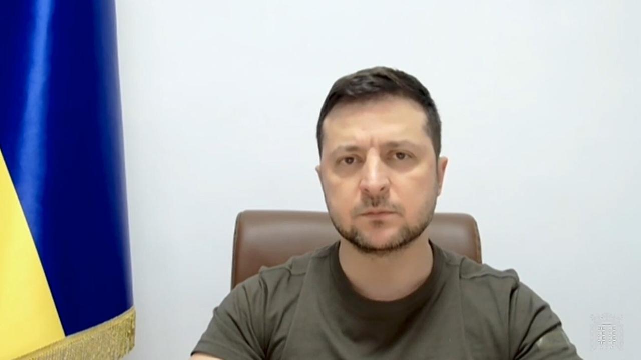Der ukrainische Präsident Wolodymyr Selenskyj Der ukrainische Präsident Wolodymyr Selenskyj
