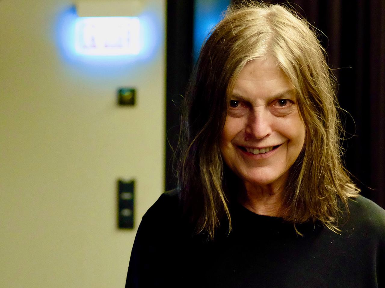 Angela Winkler in unserem Studio. 