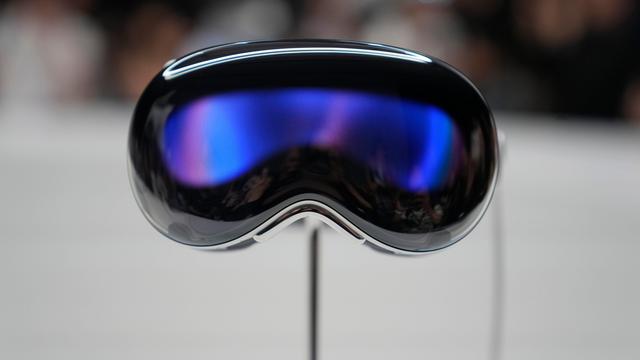 Die neue Daten-Brille von Apple ähnelt einer Skibrille.