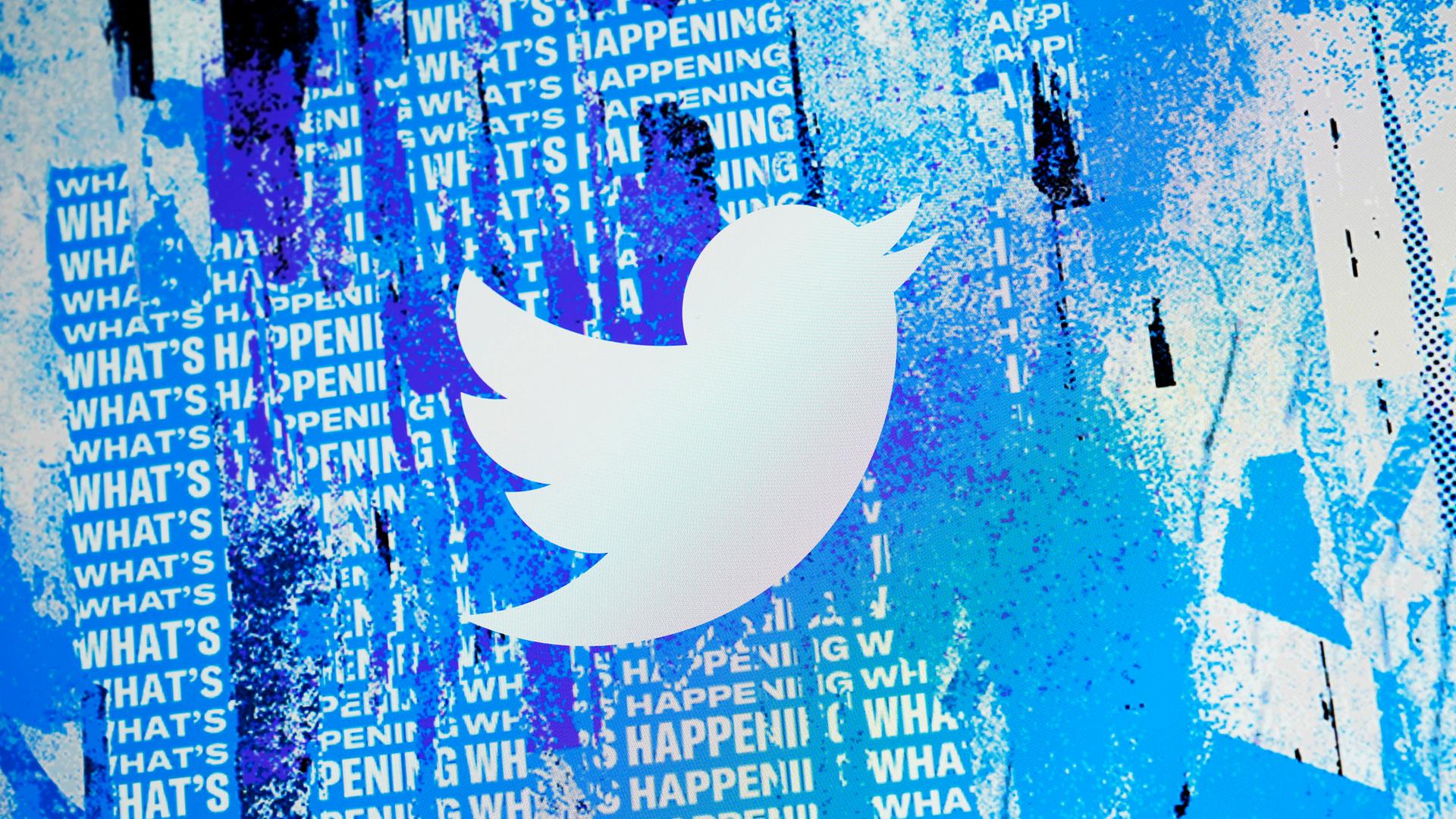 Logo des Kurznachrichtendienstes Twitter Logo des Kurznachrichtendienstes Twitter