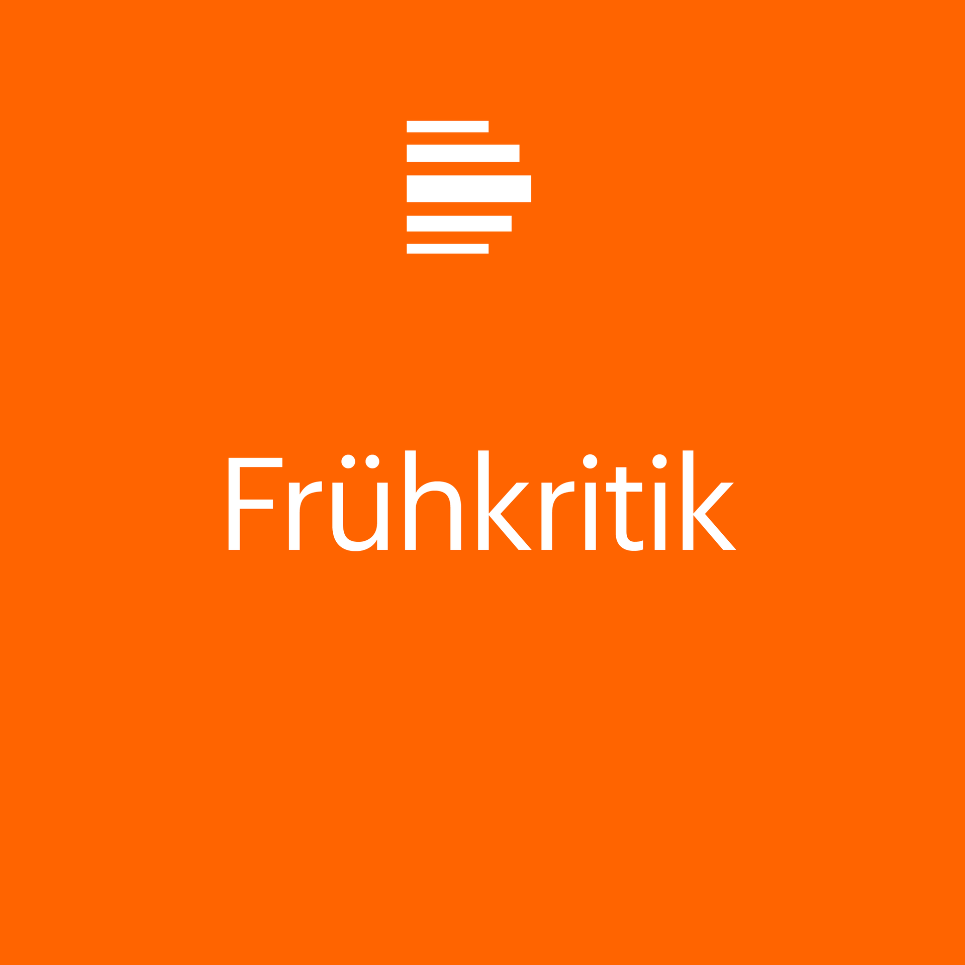 Frühkritik - Deutschlandfunk Kultur