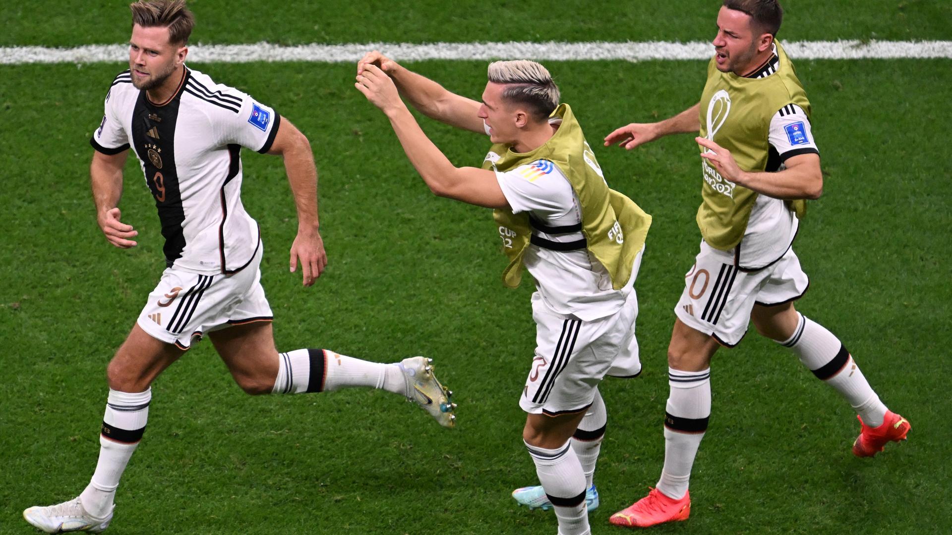 Fußball-WM - Deutschland spielt 1:1 gegen Spanien