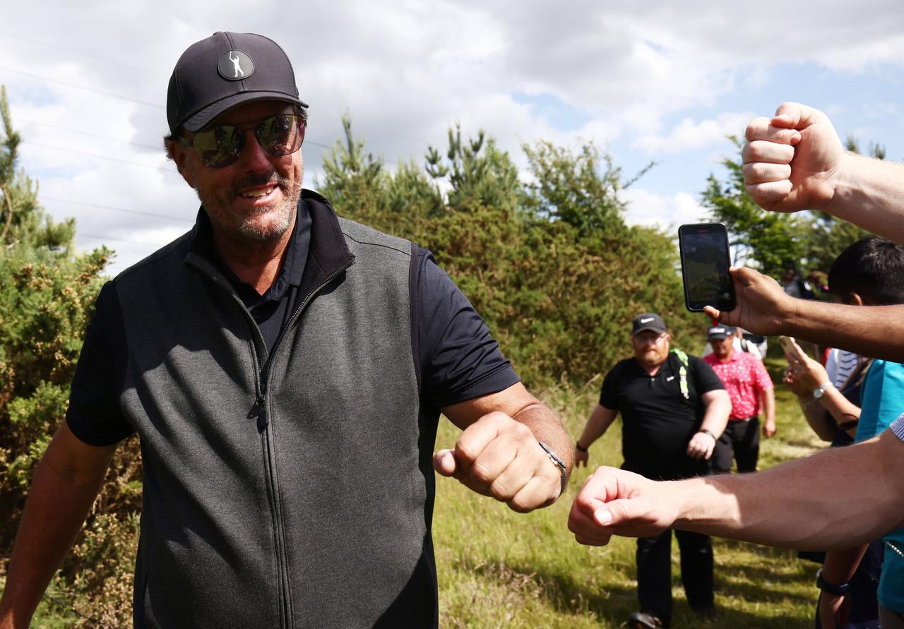 Der US-Profigolfer Phil Mickelson Der US-Profigolfer Phil Mickelson