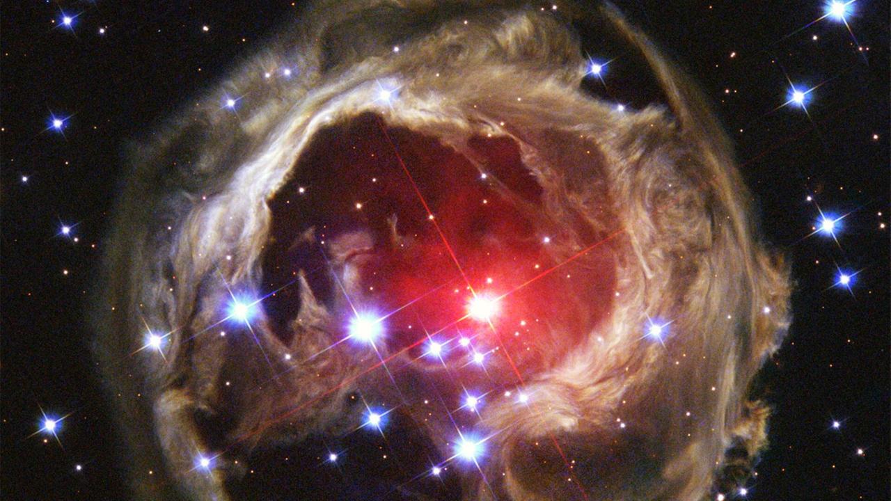 Die rote Nova (hier ein ähnliches Objekt im Sternbild Einhorn) ist abgesagt.