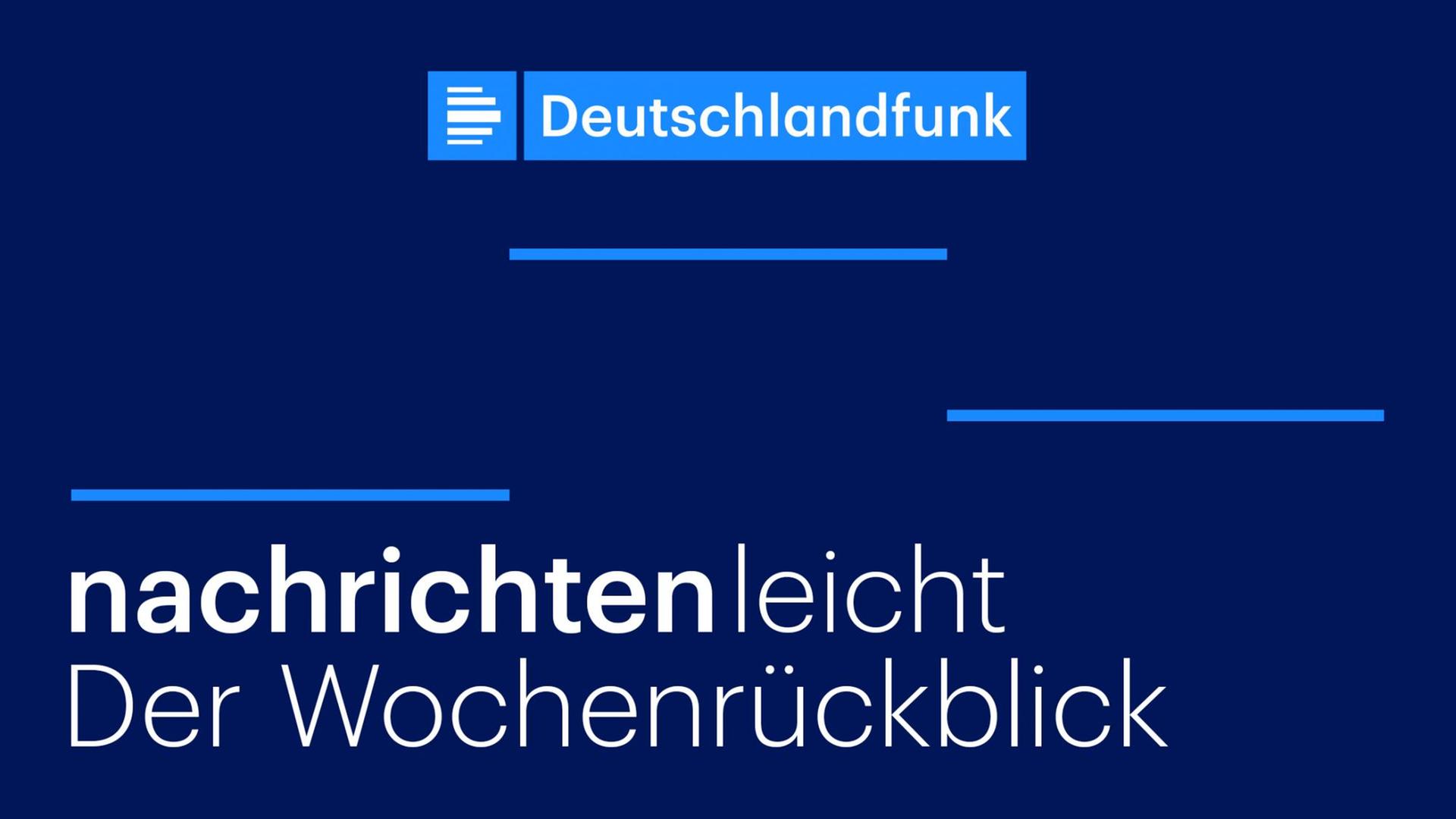 Logo der Sendereihe: nachrichtenleicht - Der Wochenrückblick in leichter Sprache Logo der Sendereihe: nachrichtenleicht - Der Wochenrückblick in leichter Sprache