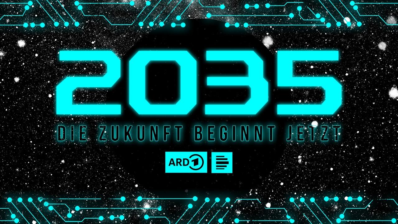 Visual des Hörspiel-Podcasts von ARD und Deutschlandradio "2035 – Die Zukunft beginnt jetzt" Visual des Hörspiel-Podcasts von ARD und Deutschlandradio "2035 – Die Zukunft beginnt jetzt"