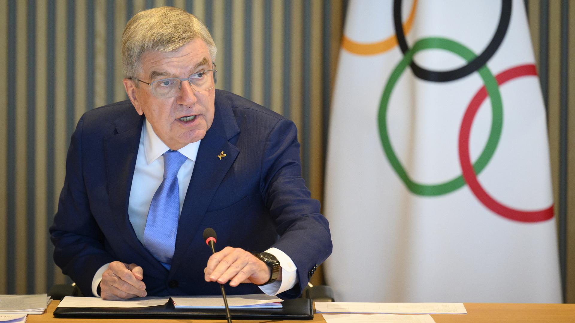 IOC-Präsident Thomas Bach IOC-Präsident Thomas Bach