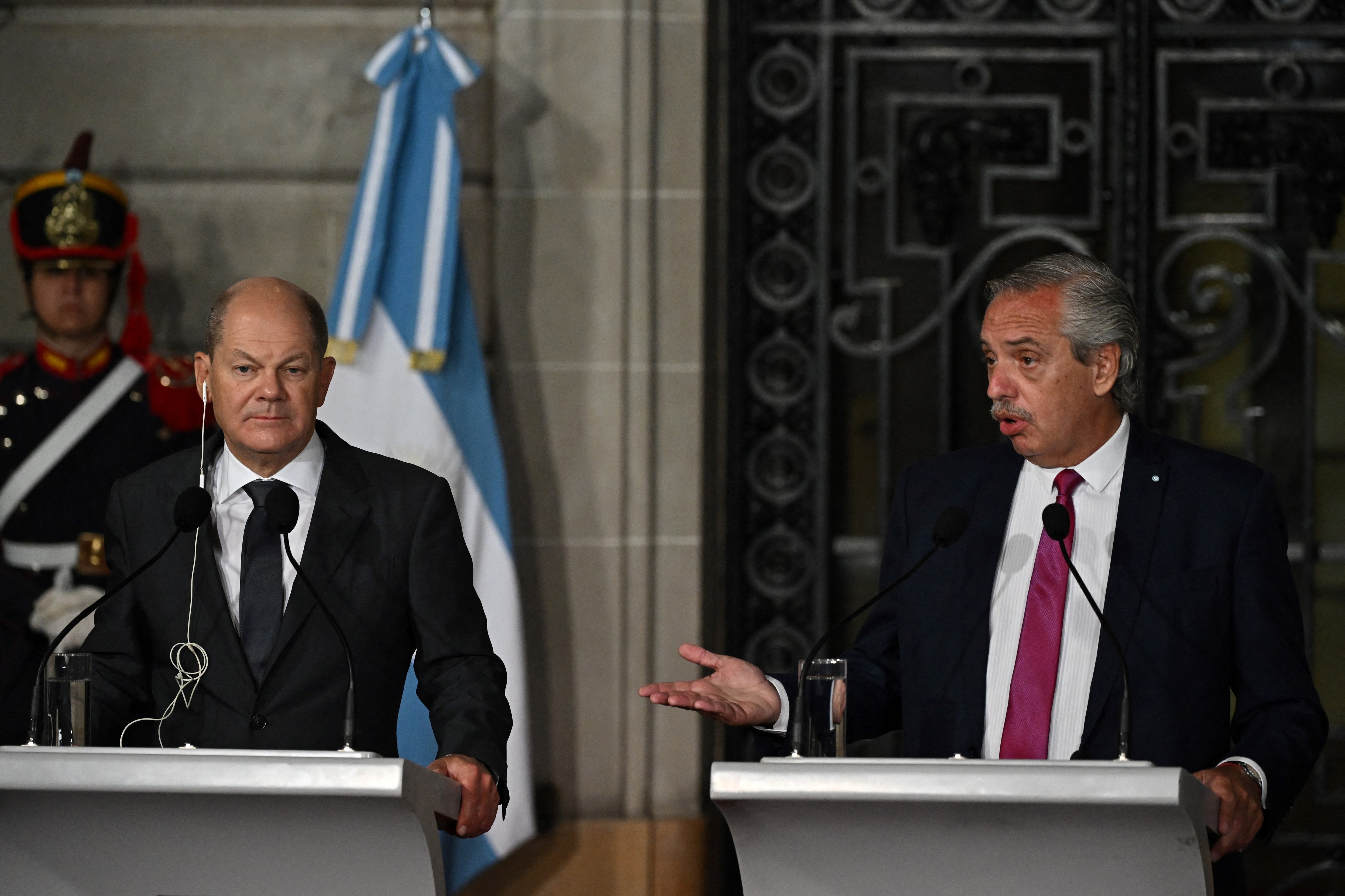 Buenos Aires - Argentinien plant keine Waffenlieferung an Ukraine - Scholz will EU-Mercosur-Verhandlungen wieder in Gang bringen