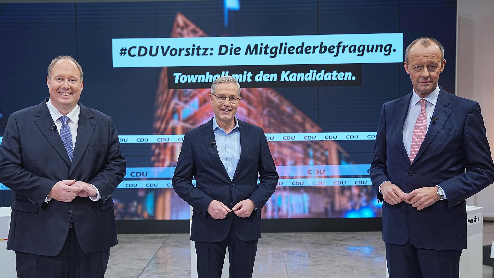 Kandidaten Fur Den Cdu Vorsitz Wofur Rottgen Merz Und Braun Stehen