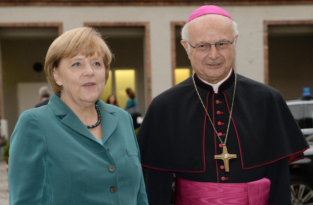 Angela Merkel und Robert Zollitsch 