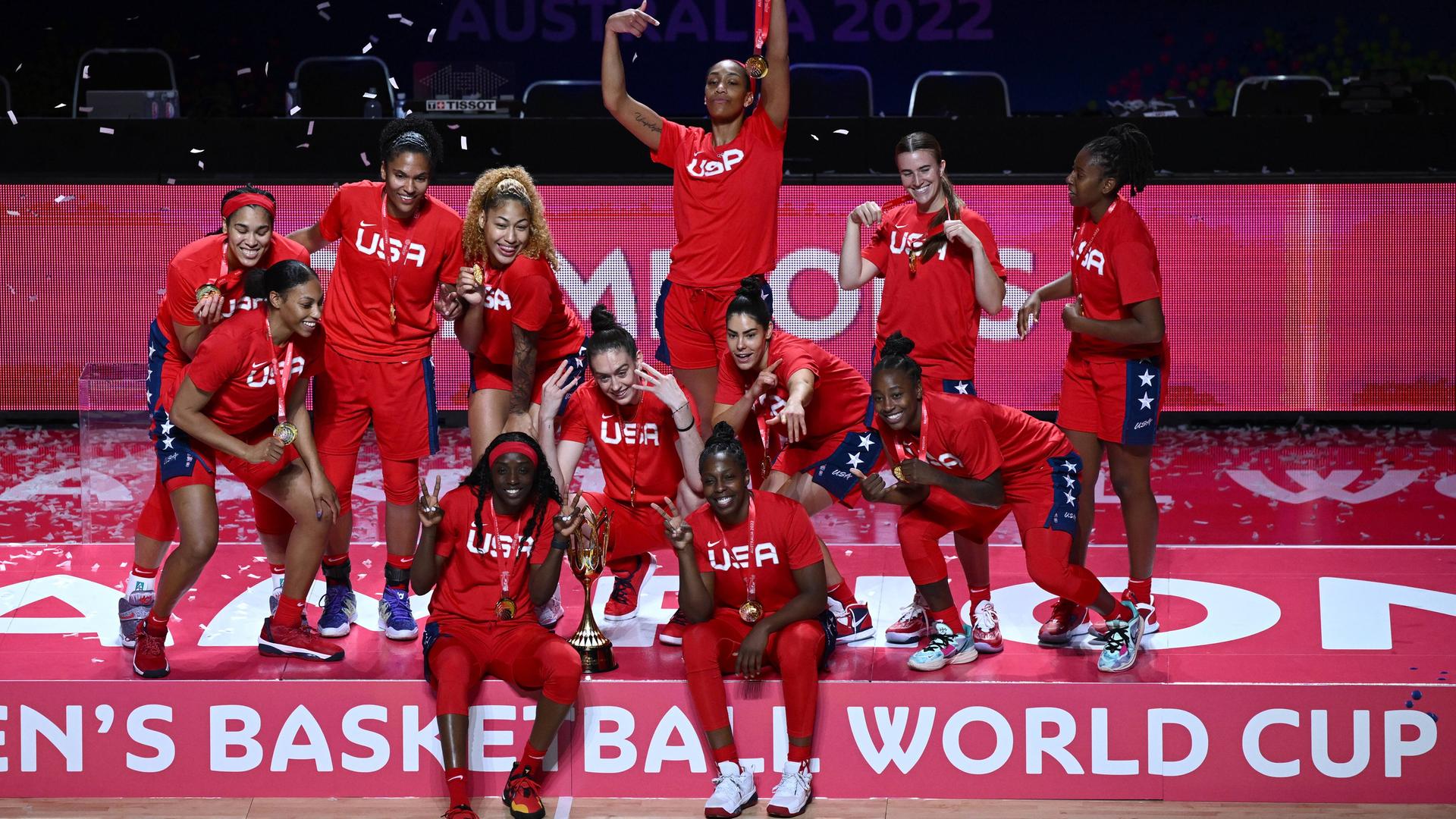 Australien - Rekordsiegerinnen aus den USA gewinnen Basketball-Weltmeisterschaft der Frauen