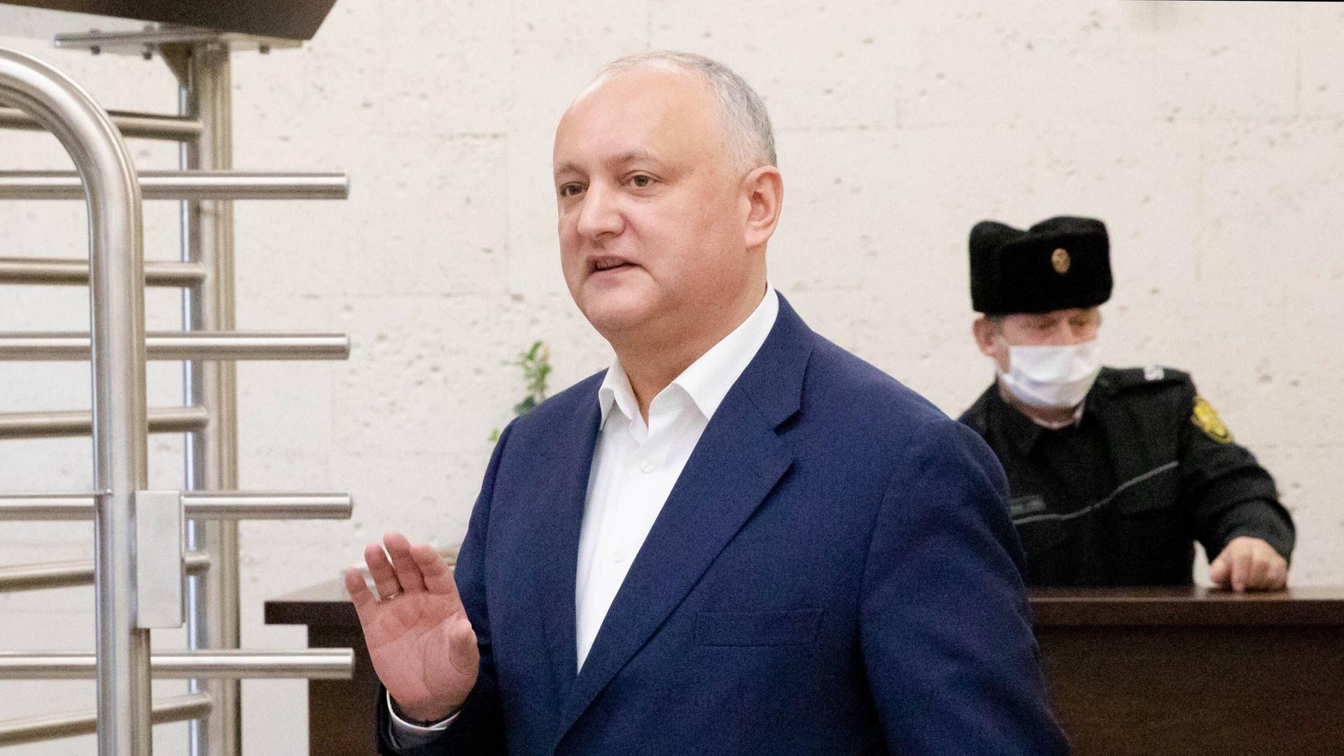 Republik Moldau - Ex-Präsident Dodon unter Hausarrest