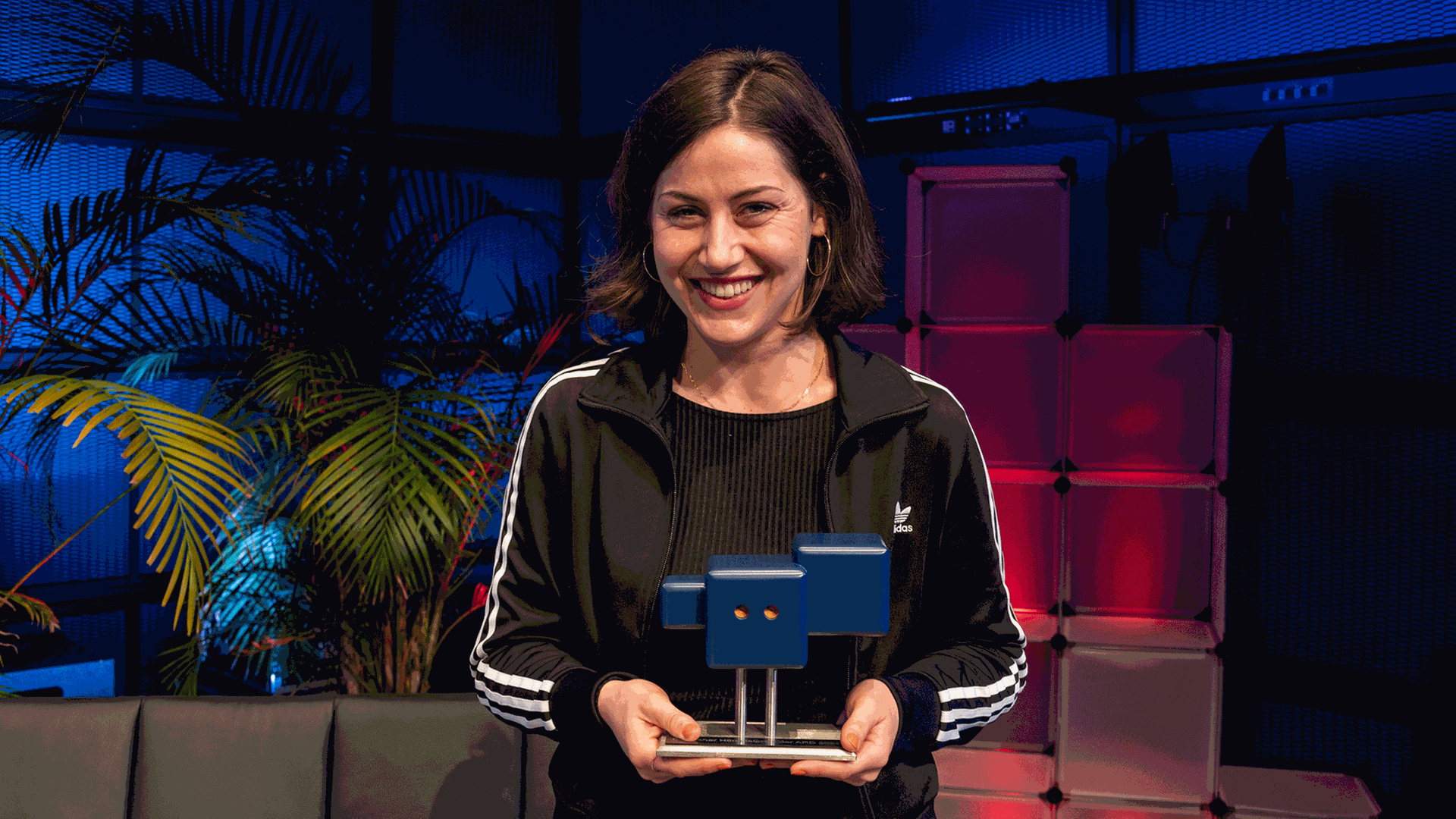 Rebekka David - Regisseurin des Gewinnerstücks "Der Termin" bei der Preisverleihung