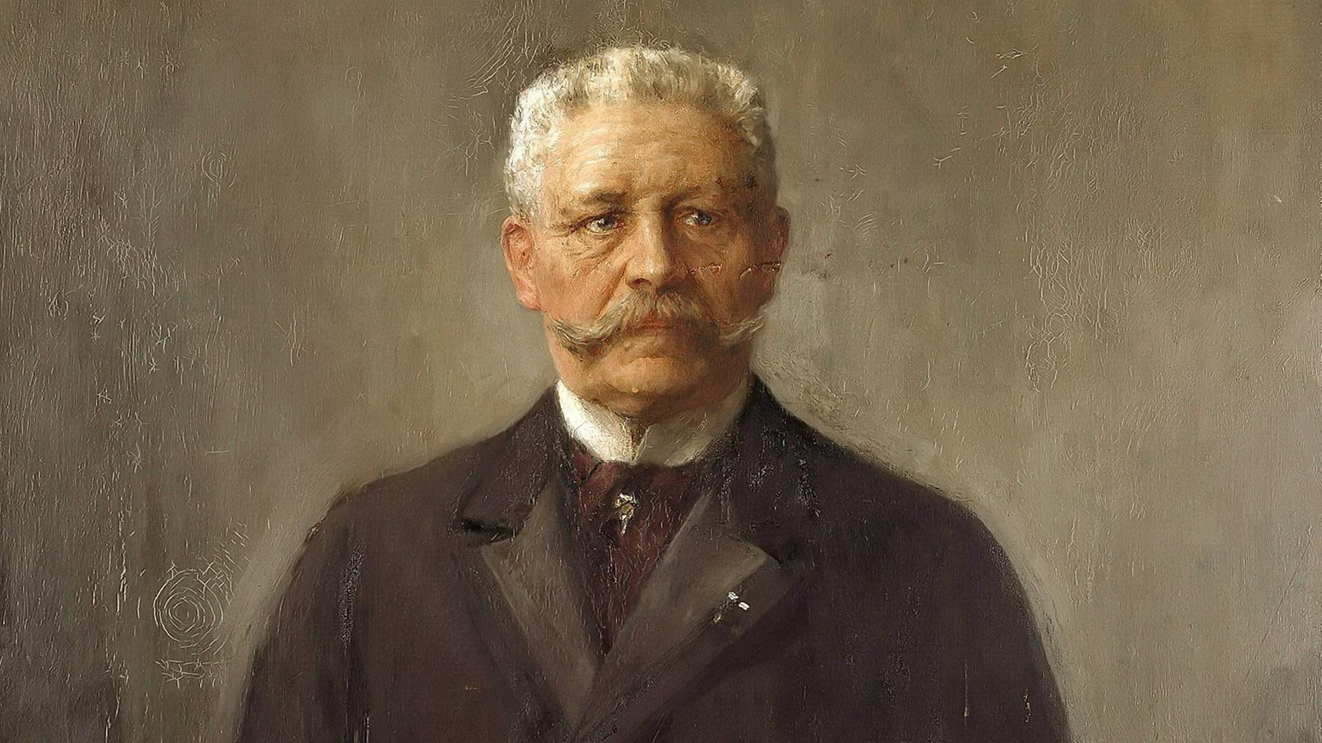 Porträt von Paul von Hindenburg (1947–1934) aus den Staatlichen Museen Berlin 