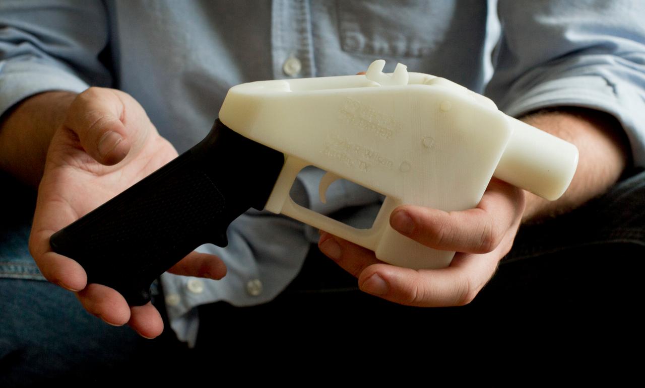 3D-printed gun 3D-printed gun