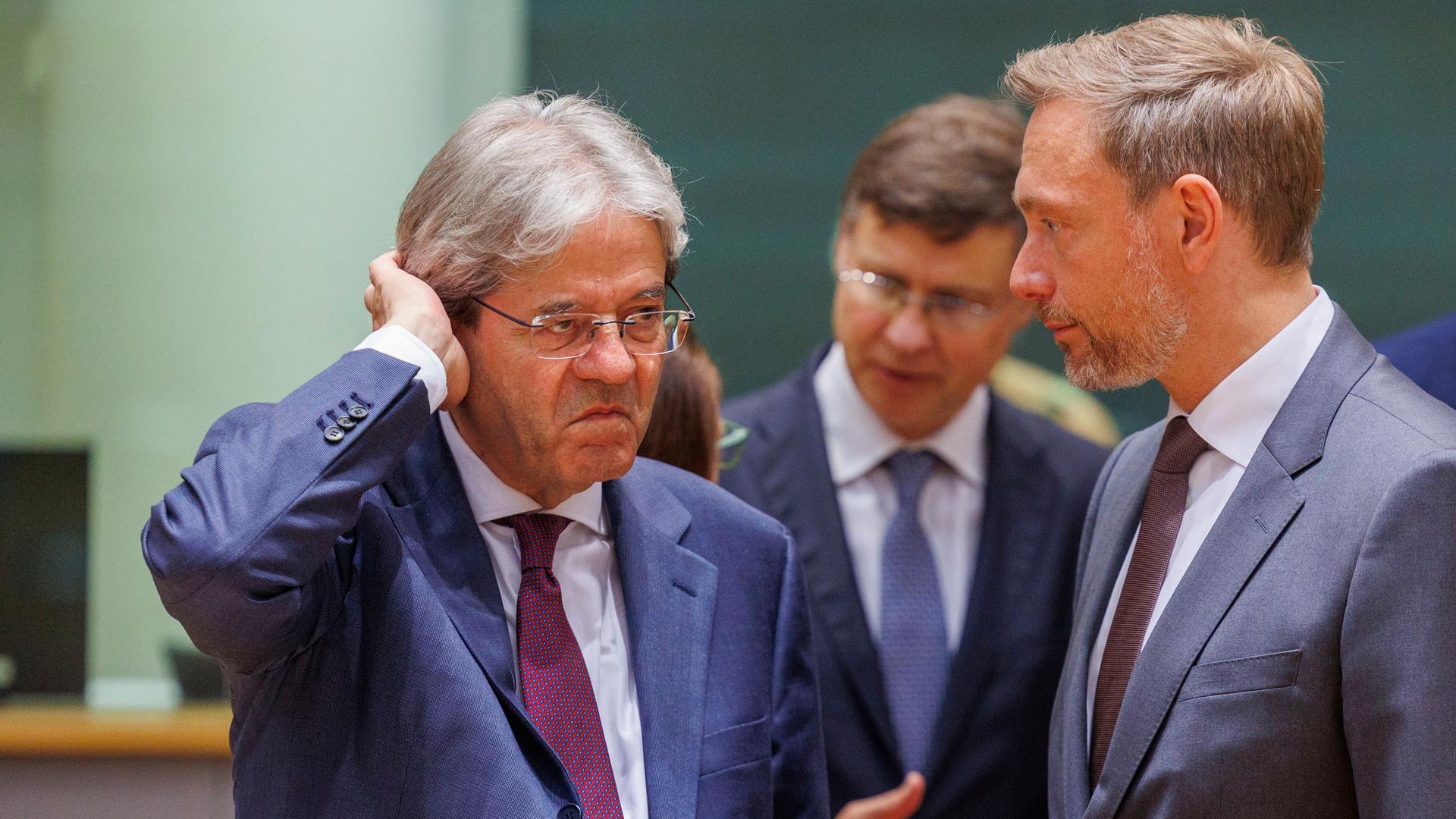 Schuldenregeln - Lindner mahnt EU-Länder zu Haushaltsdisziplin trotz Ukraine-Krieg