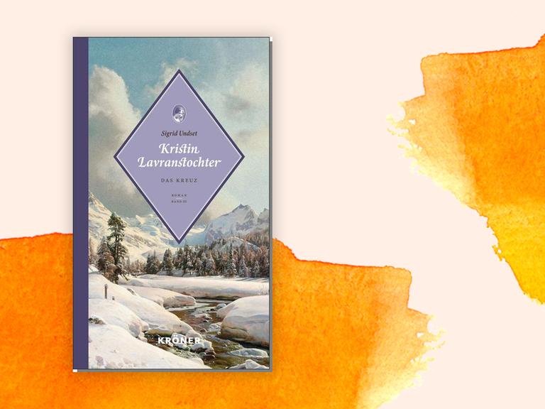 Das Cover zeigt eine schneebedeckte Landschaft, darauf eine Raute mit dem Buchtitel und dem Autorennamen.