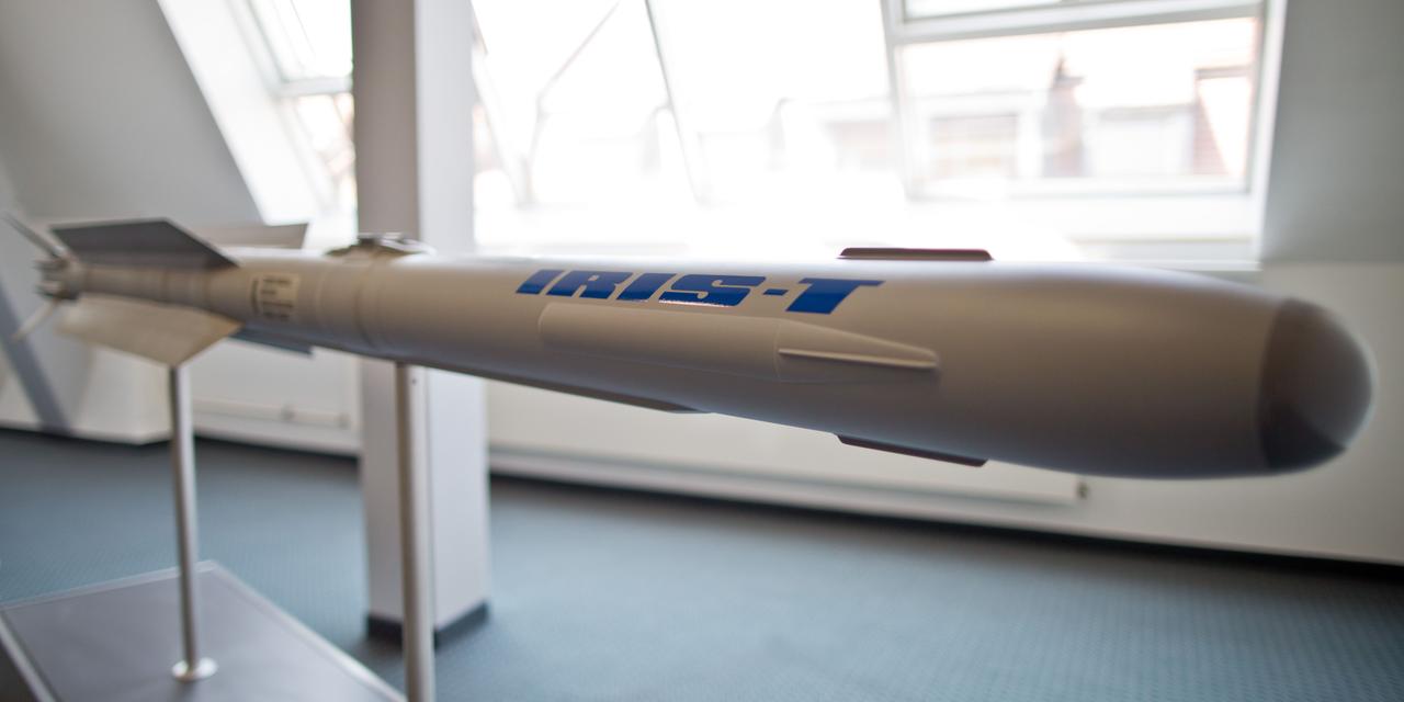Die Flugabwehr-Rakete Iris-T. Die Flugabwehr-Rakete Iris-T.