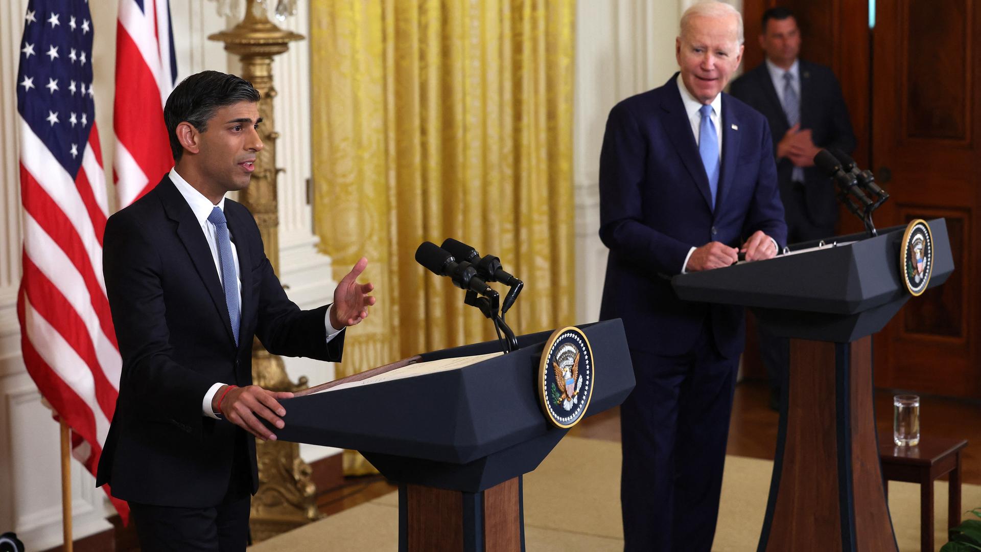 USA und Großbritannien - Biden und Sunak wollen engere Zusammenarbeit bei KI