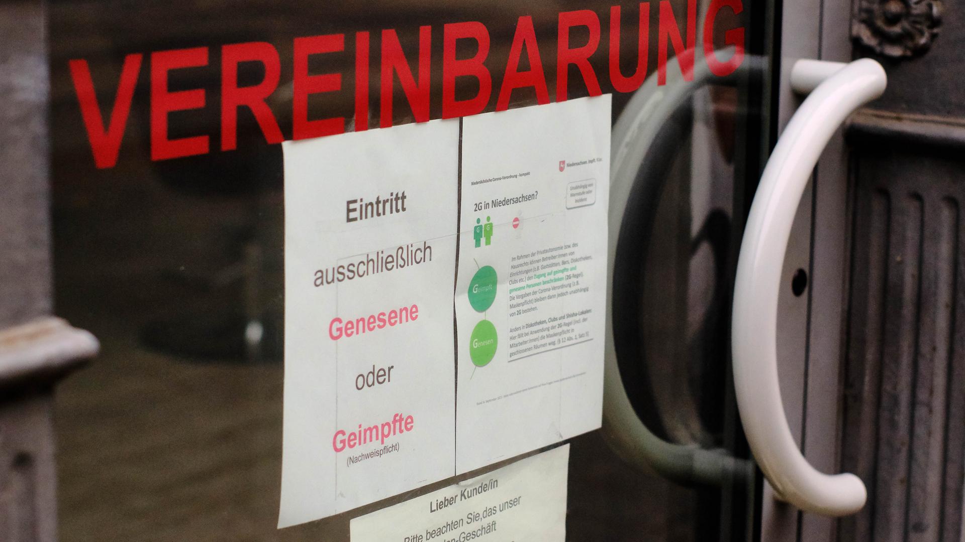 Coronavirus - 2G in der Innenstadt Coronavirus - 2G in der Innenstadt