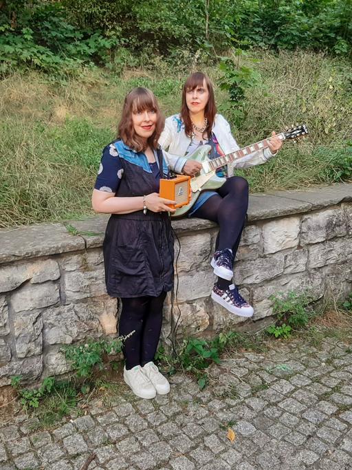 Kersty (links) und Sandra Grether