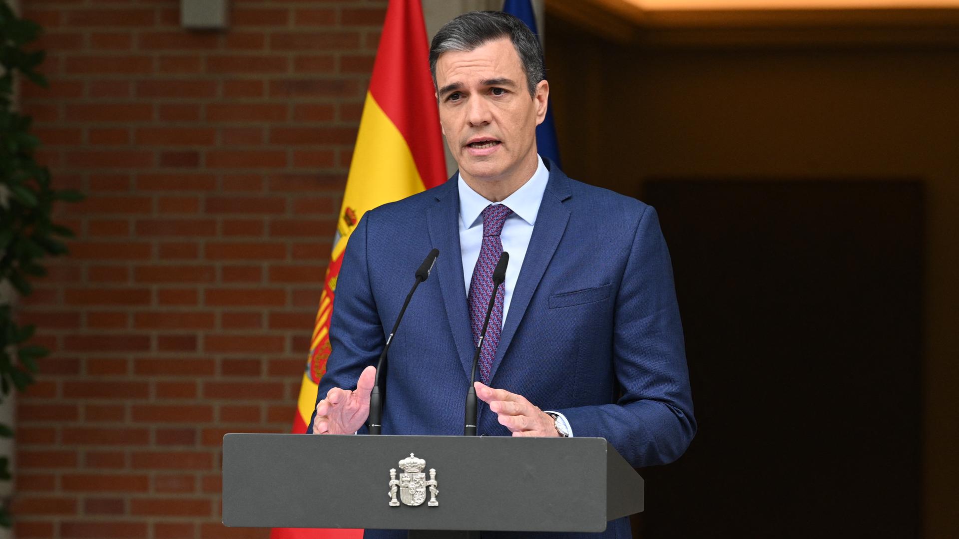 Spanien - Ministerpräsident Sanchez kündigt vorgezogene Wahlen an
