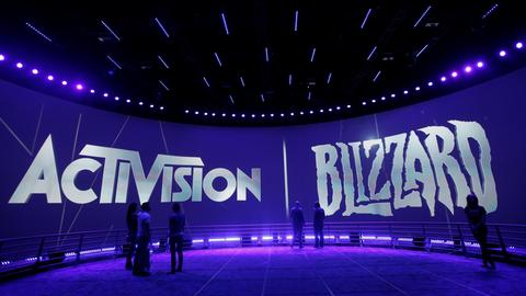 Das Logo des Spielentwicklers Activision Blizzard