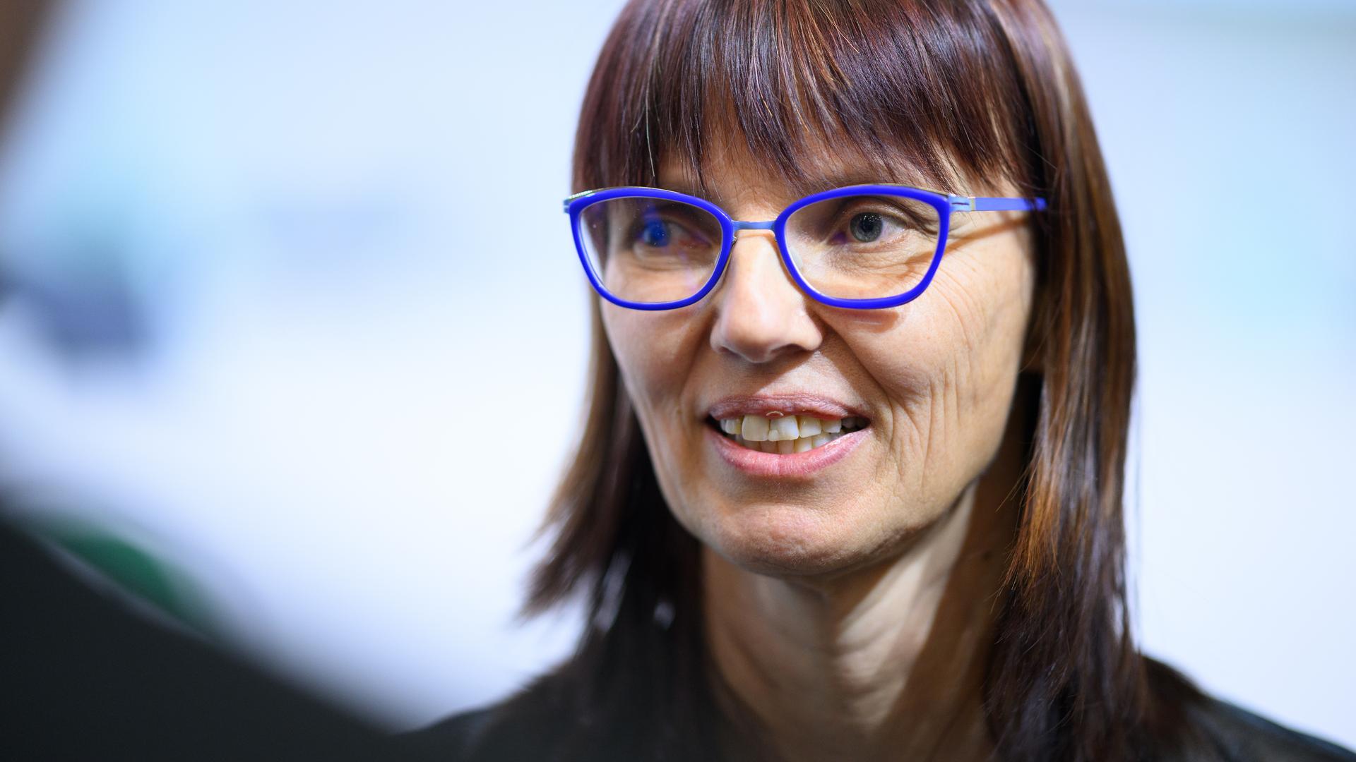Die neue DFB-Vizepräsidentin Silke Sinning. Die neue DFB-Vizepräsidentin Silke Sinning.