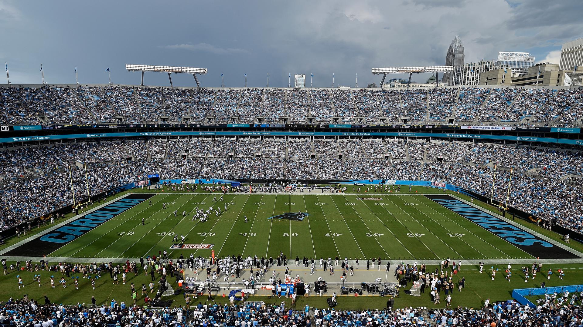 Das Stadion der Carolina Panthers Das Stadion der Carolina Panthers