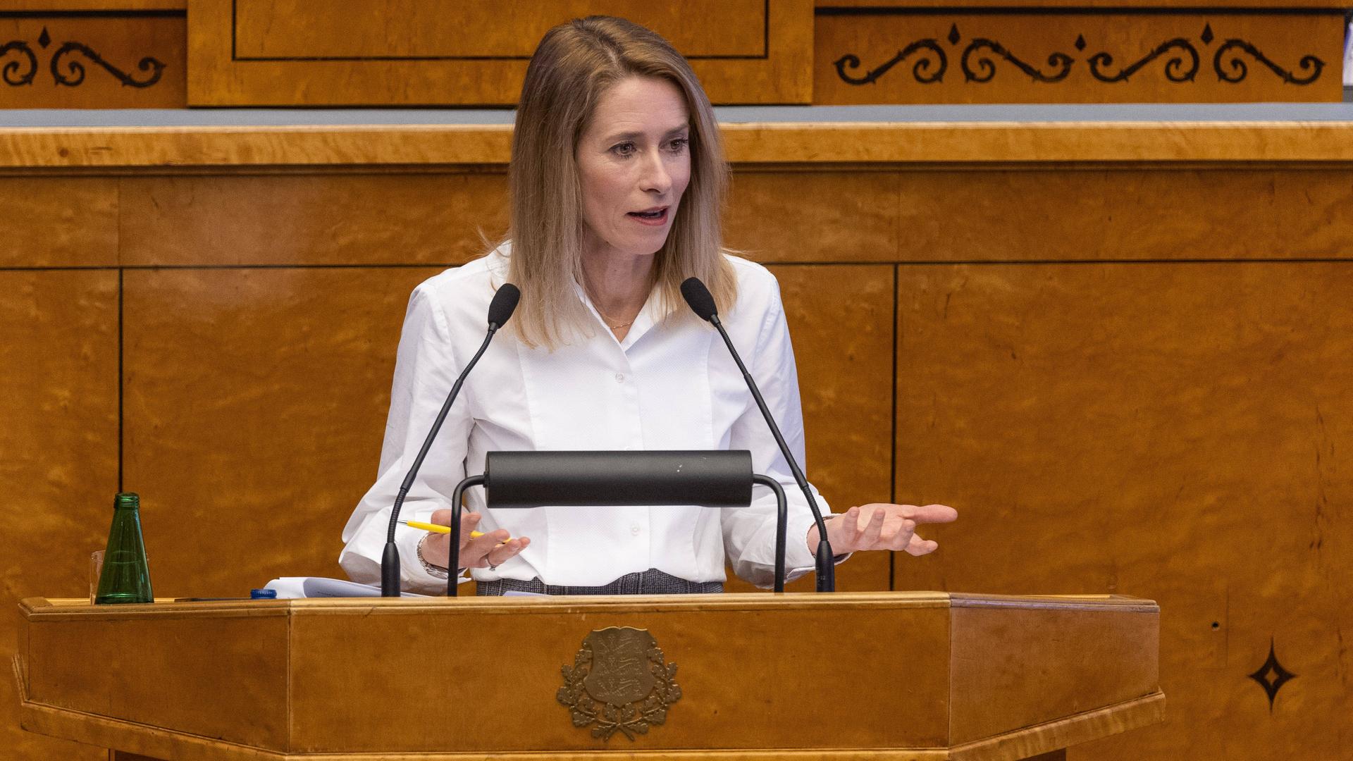 Estland Kallas erhält Mandat zur Regierungsbildung