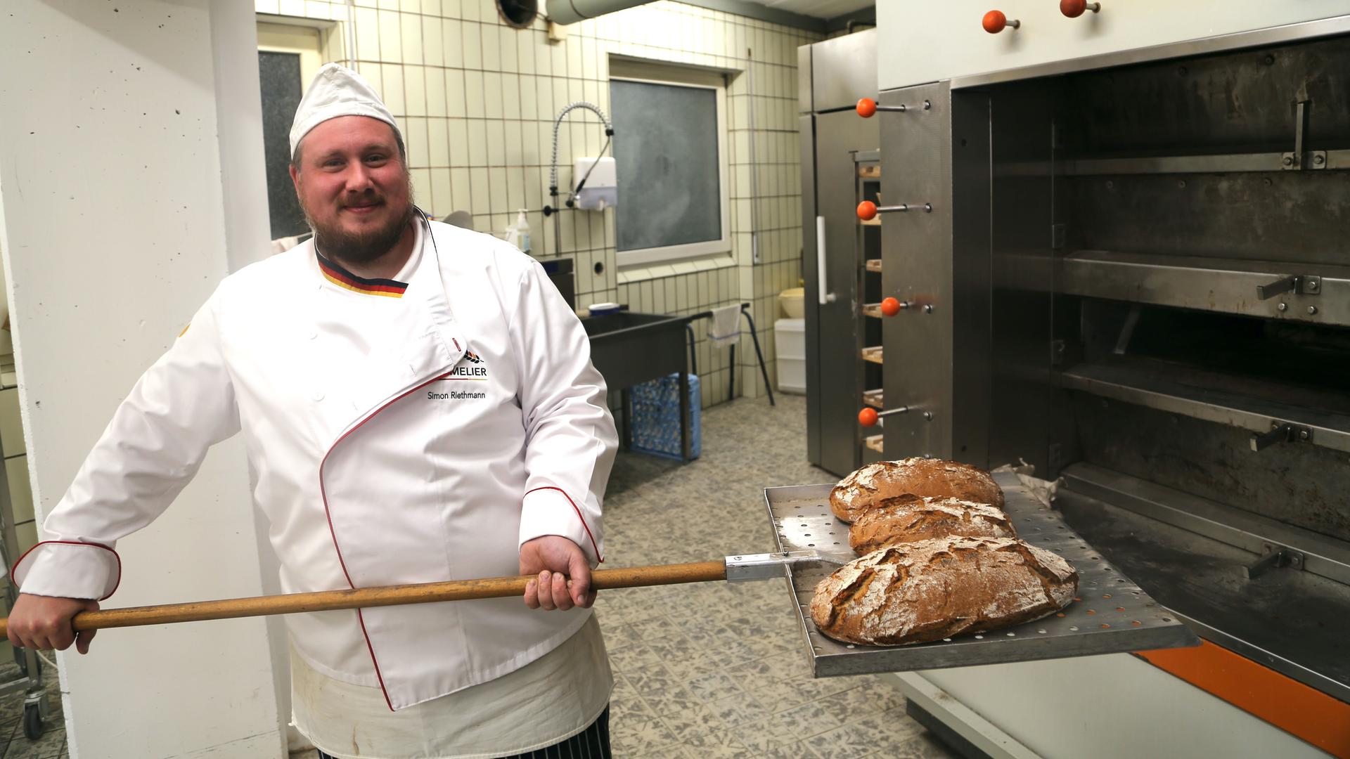 Bäckermeister Simon Riethmann