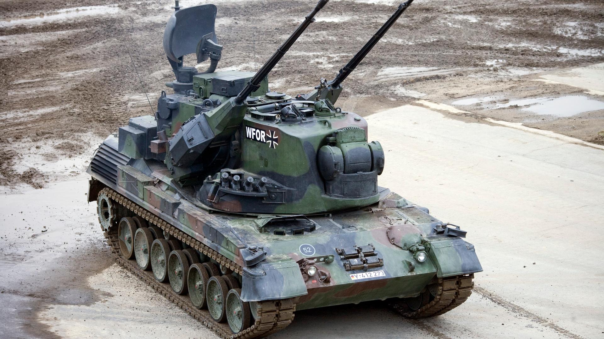 Der Flugabwehrpanzer Gepard