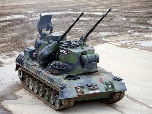 Der Flugabwehrpanzer Gepard
