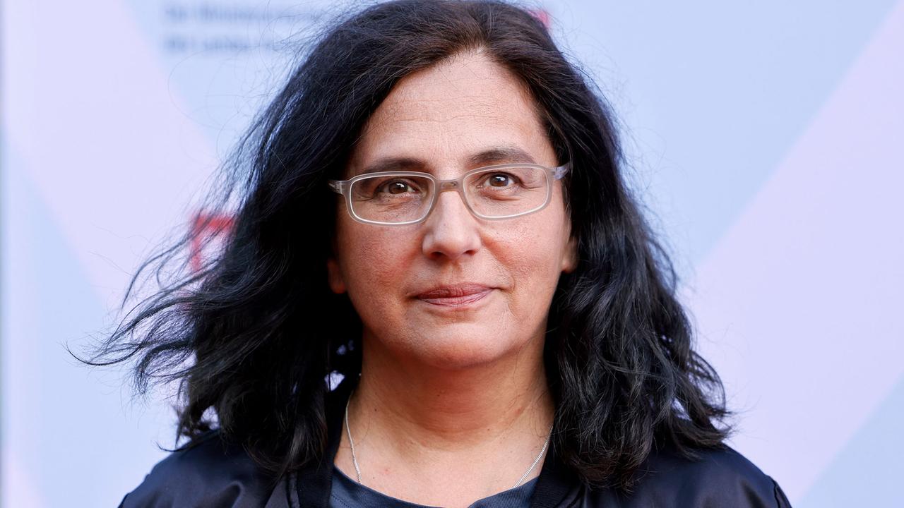 Die Krimi-Schriftstellerin Merle Kröger bei der Verleihung des Grimme Online Awards 2022. Die Krimi-Schriftstellerin Merle Kröger bei der Verleihung des Grimme Online Awards 2022.