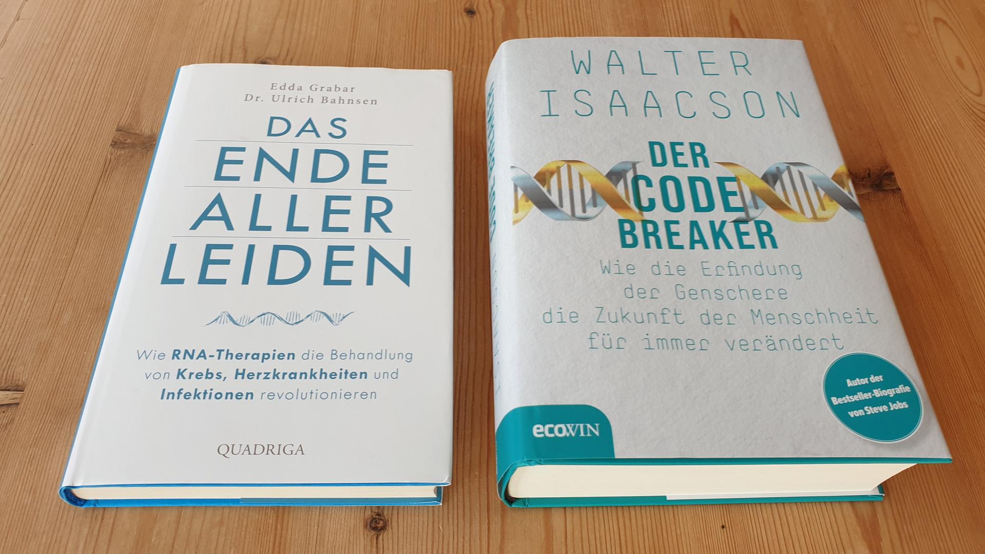 Die Cover der neuen Sachbücher von Edda Grabar & Ulrich Bahnsen und Walter Isaacson. Die Cover der neuen Sachbücher von Edda Grabar & Ulrich Bahnsen und Walter Isaacson.