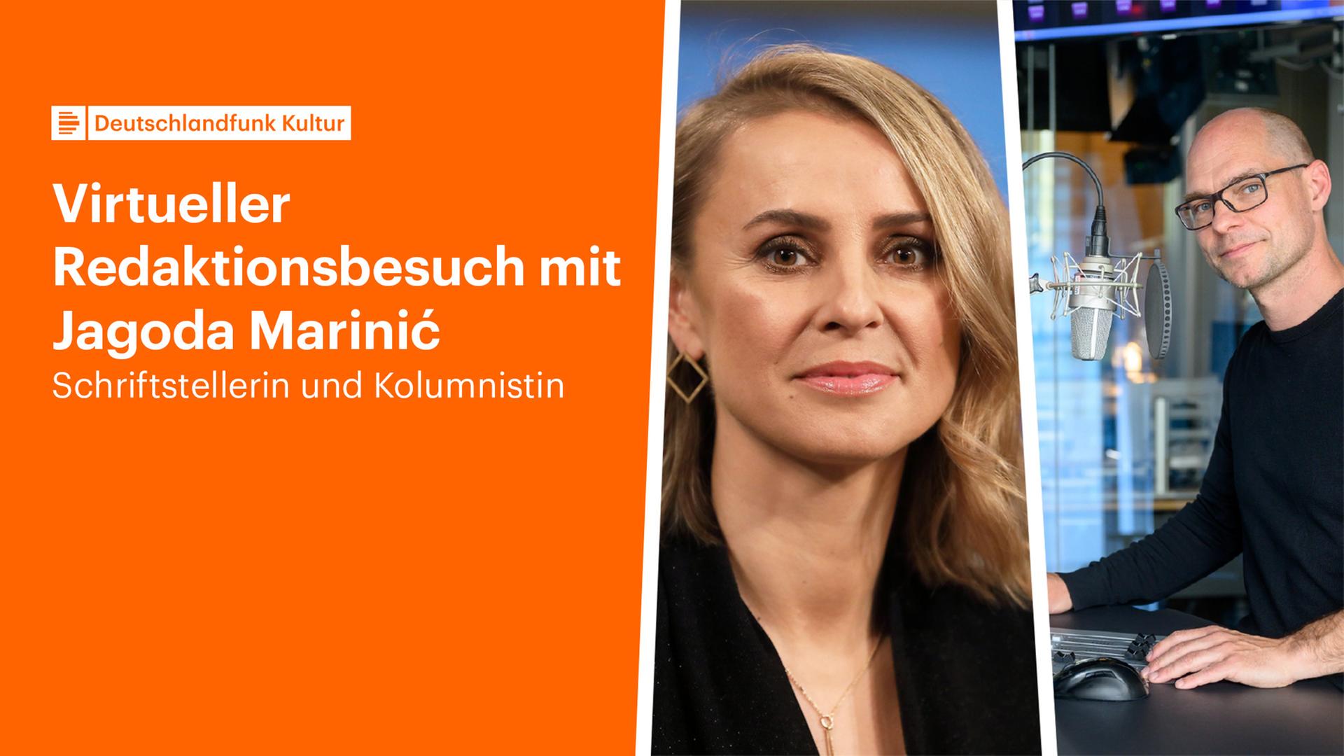 Jagoda Marinić zu Gast im Offenen Studio. Jagoda Marinić zu Gast im Offenen Studio.