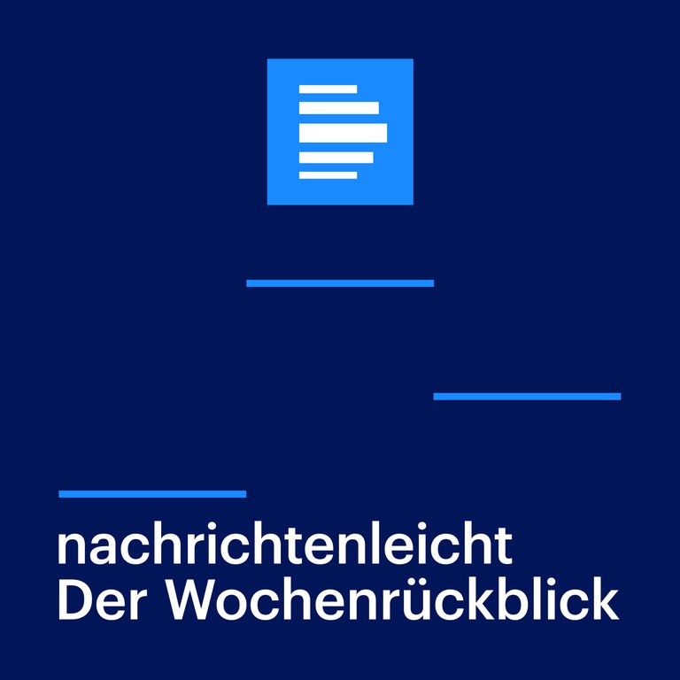 Logo von "Nachrichtenleicht - der Wochenrückblick in einfacher Sprache"