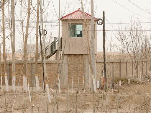 Umerziehungslager in der chinesischen Provinz Xinjiang, in denen laut dem UN-Bericht schwerste Menschenrechtsverletzungen gegen die Uiguren verübt werden
